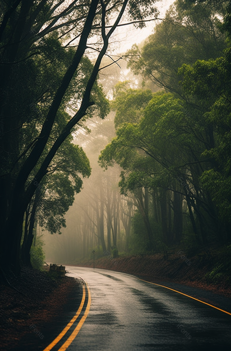 在耶拉山脉国家公园的路上,高清,摄影图,摄影图片,图片大全,摄影图免费下载